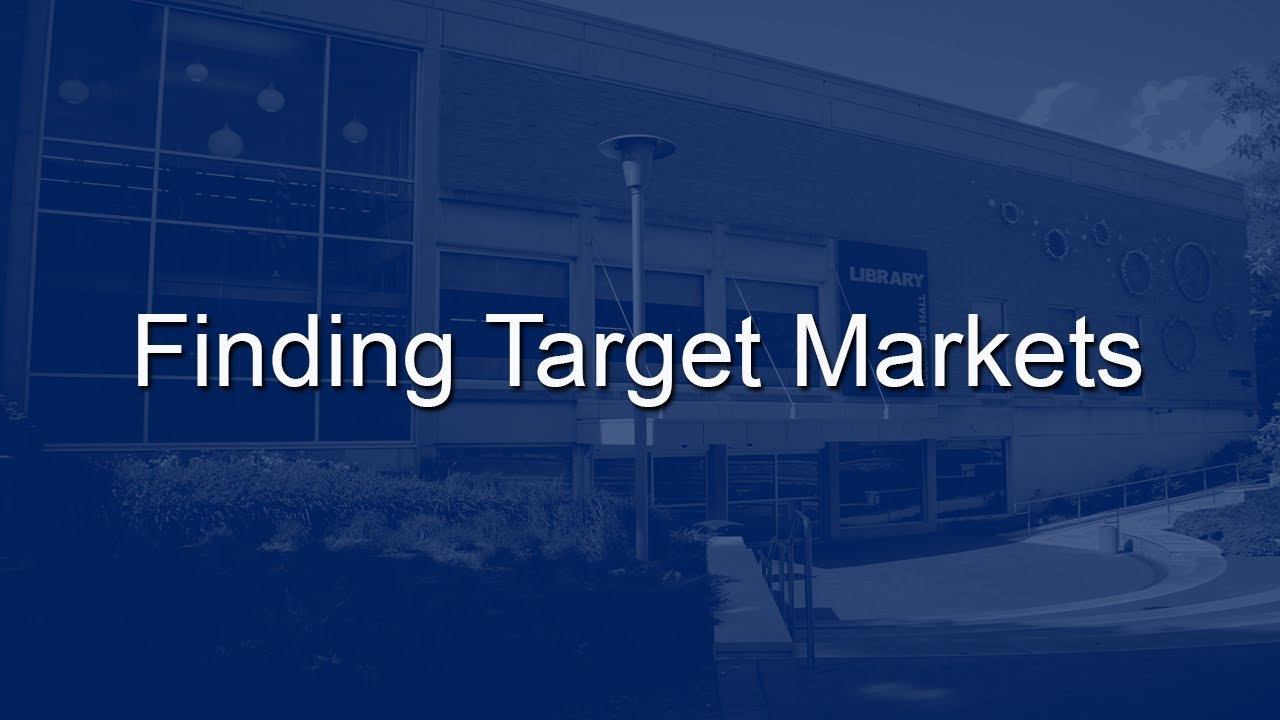 Finding Target Markets