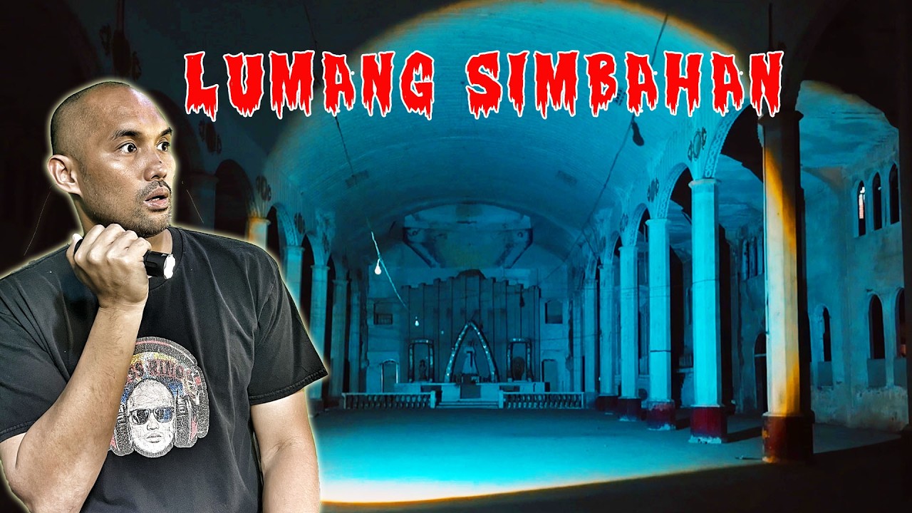 EXPLORING OLD CHURCH IN PANGASINAN AT NIGHT