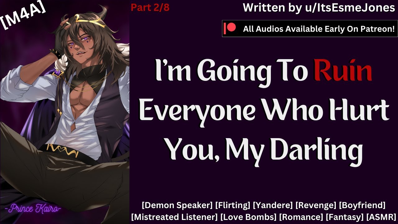 [M4A] Yandere Demon Boyfriend Spoils You [Demon] [Yandere] [Revenge] [Boyfriend] [Fantasy] [ASMR]