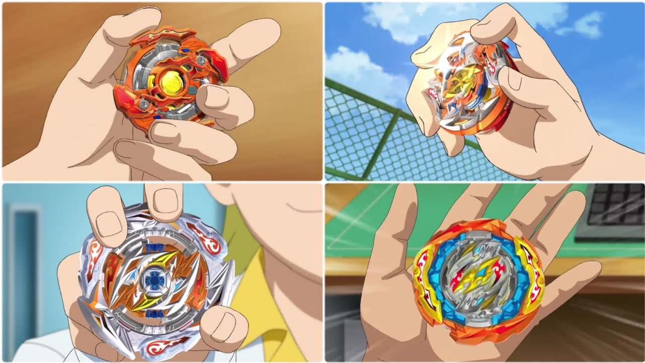 All First Appearances of Roktavor in Beyblade Burst Season 1-2-3-5-6