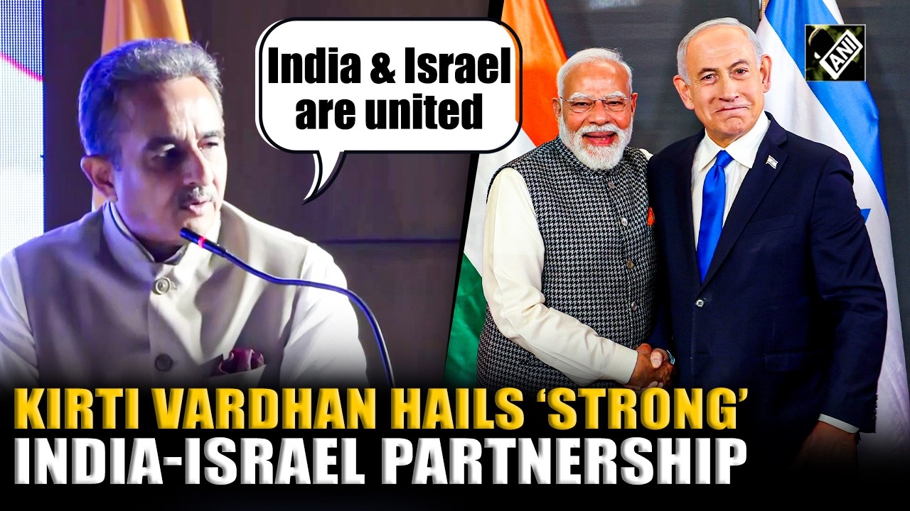 &ldquo;India stood in solidarity&hellip;&rdquo; MoS Kirti Vardhan Singh praises India, Israel strategic partnership
