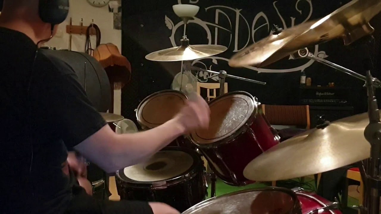 Inert - Values decay - drums blastbeats doublebass old school death metal drumming