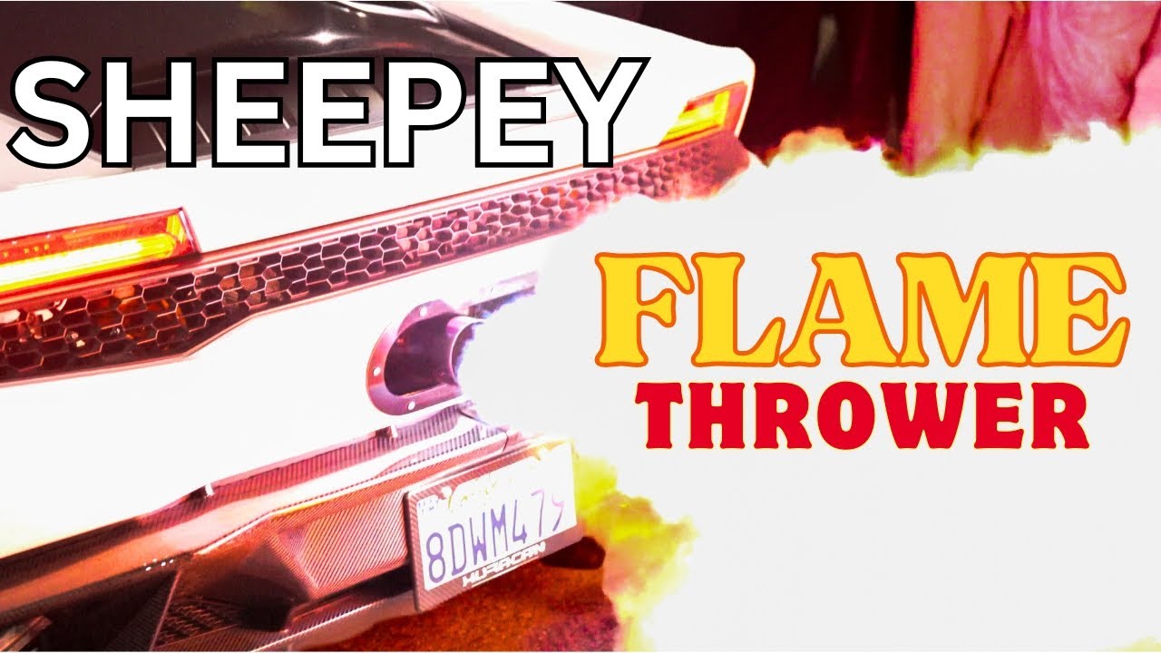SHEEPEY FLAME SHOOTERS SHUT DOWN CAR MEET! With GERARDO ORTIZ & IZZY PERFORMANCE