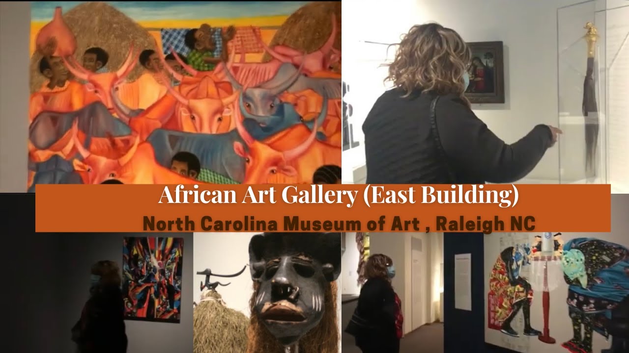 North Carolina Museum of Art| African Art Gallery | Raleigh, NC|  Birthday Trip| Travel Vlog