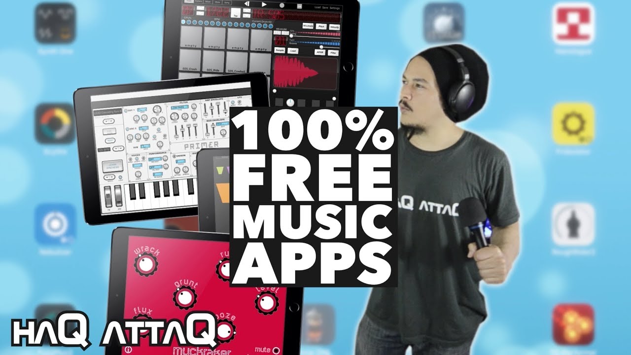 25 FREE Music Making Apps for iOS | NO IAP - haQ attaQ