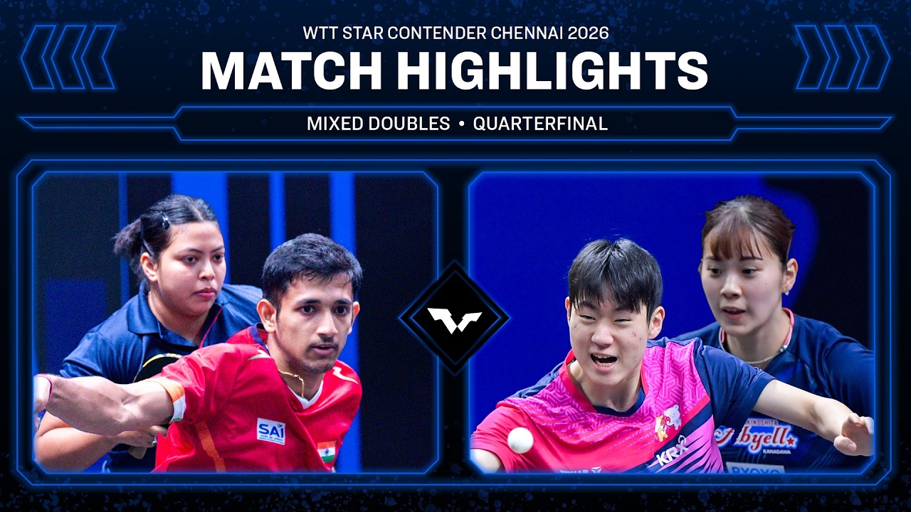Pal/Nath vs Oh/Nagasaki | XD QF | #WTTChennai 2026