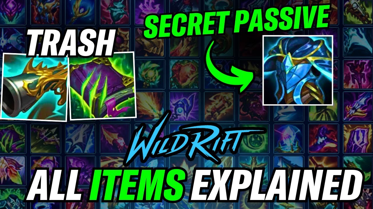 Guide to EVERY Wild Rift Item (Best Builds & Tips)