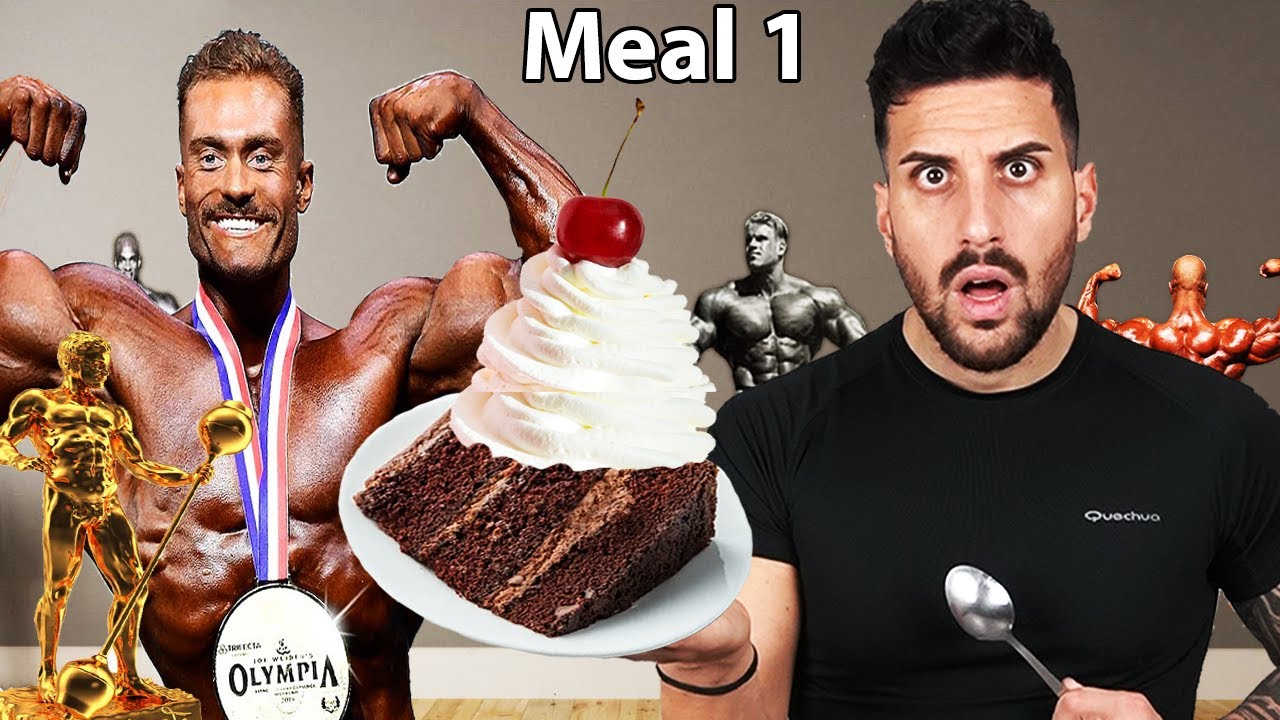 Ho PROVATO a MANGIARE i più GRANDI CHEAT MEAL dei Campioni di Mr Olympia (Cheat Day) #bodybuilding