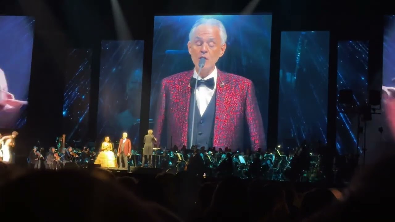 Andrea Bocelli & Pia Toscano - The Prayer 12/13/23 @ MSG