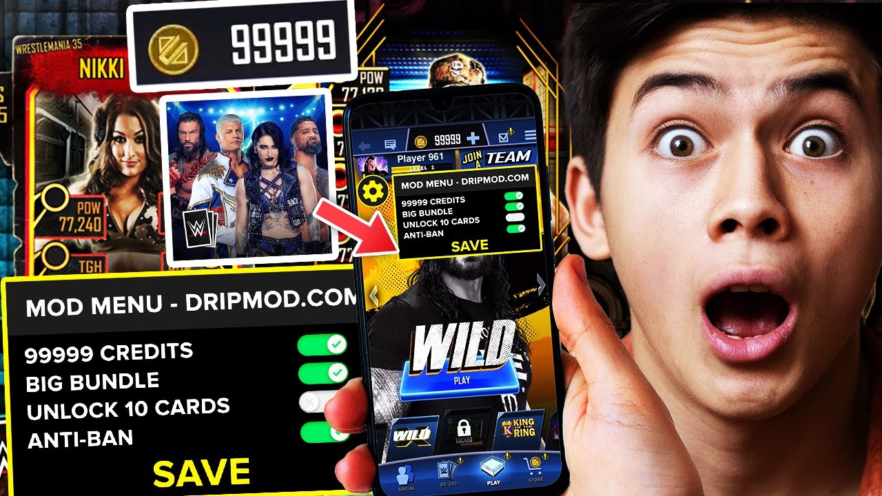 WWE SuperCard Hack 2025 - How to Get Unlimited Credits in WWE SuperCard with this Mod! iOS & Android