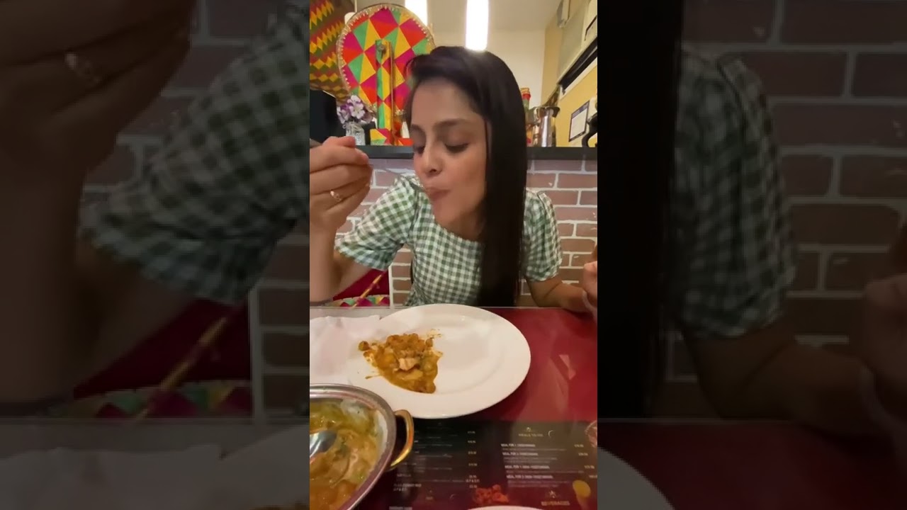 Tried Indian Food In Canada | #shorts #ytshorts | Indian Blogger In Canada | Mehfil Ottawa