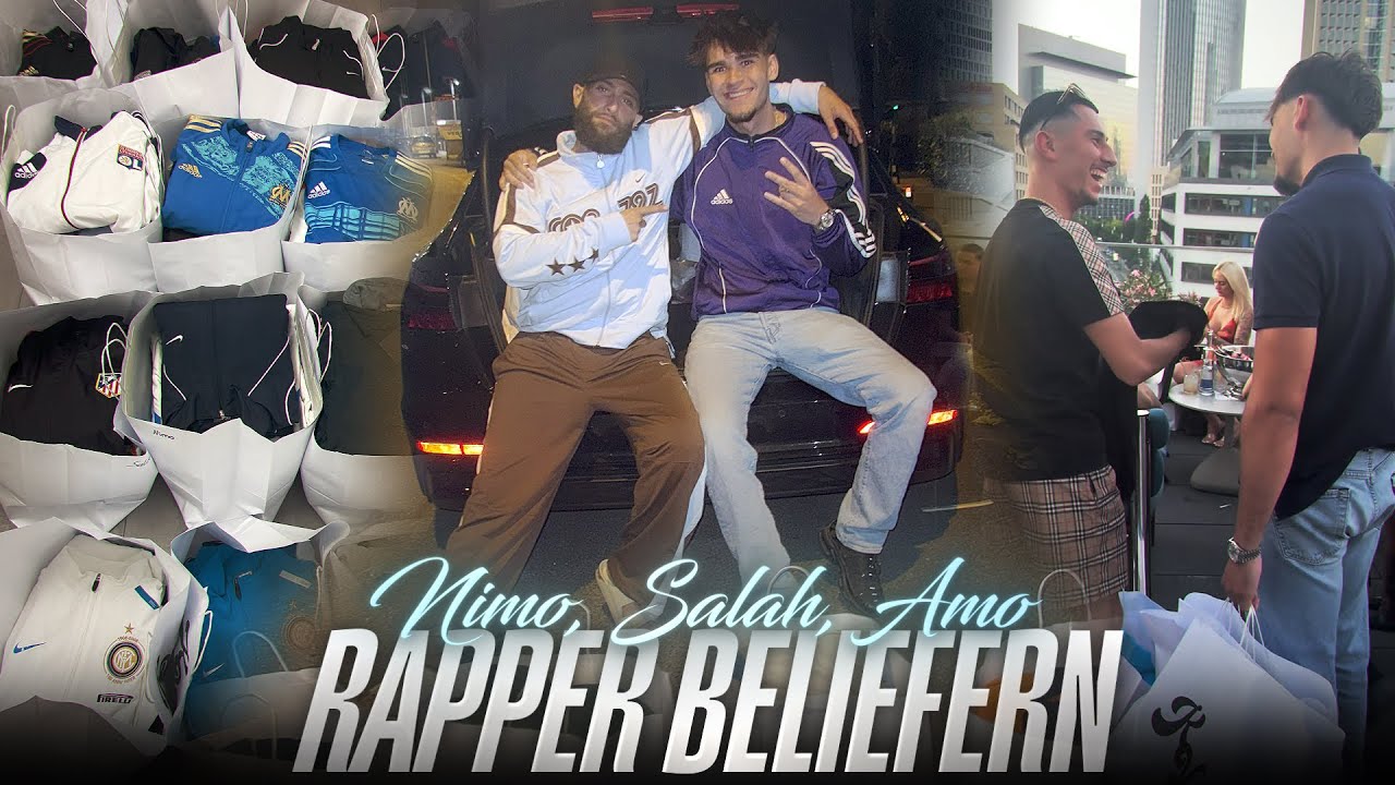 Wie ich 8 Deutschrapper an einem Tag beliefert habe.