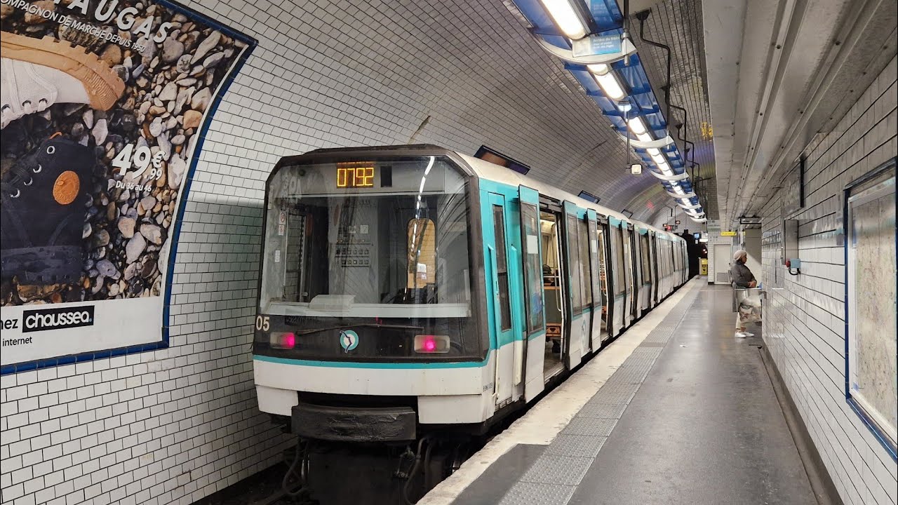 Voyage à bord d'un MF88 sur la ligne 7bis