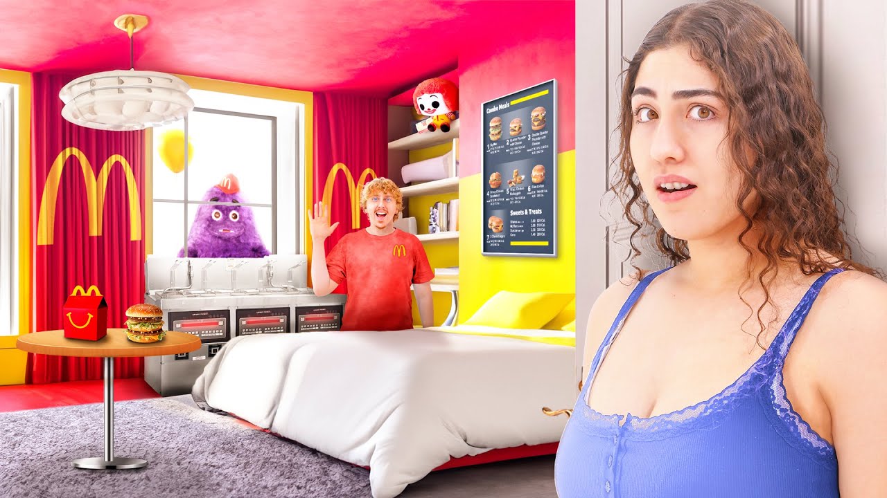 I build a Secret Mcdonalds and hid it from my Daughter!