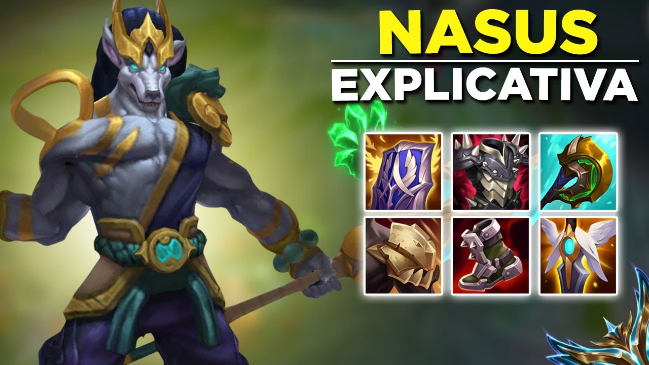 NASUS - TUDO QUE VOCÊ PRECISA SABER PARA CHEGAR AO NÍVEL DESAFIANTE (PARTIDA EXPLICATIVA)