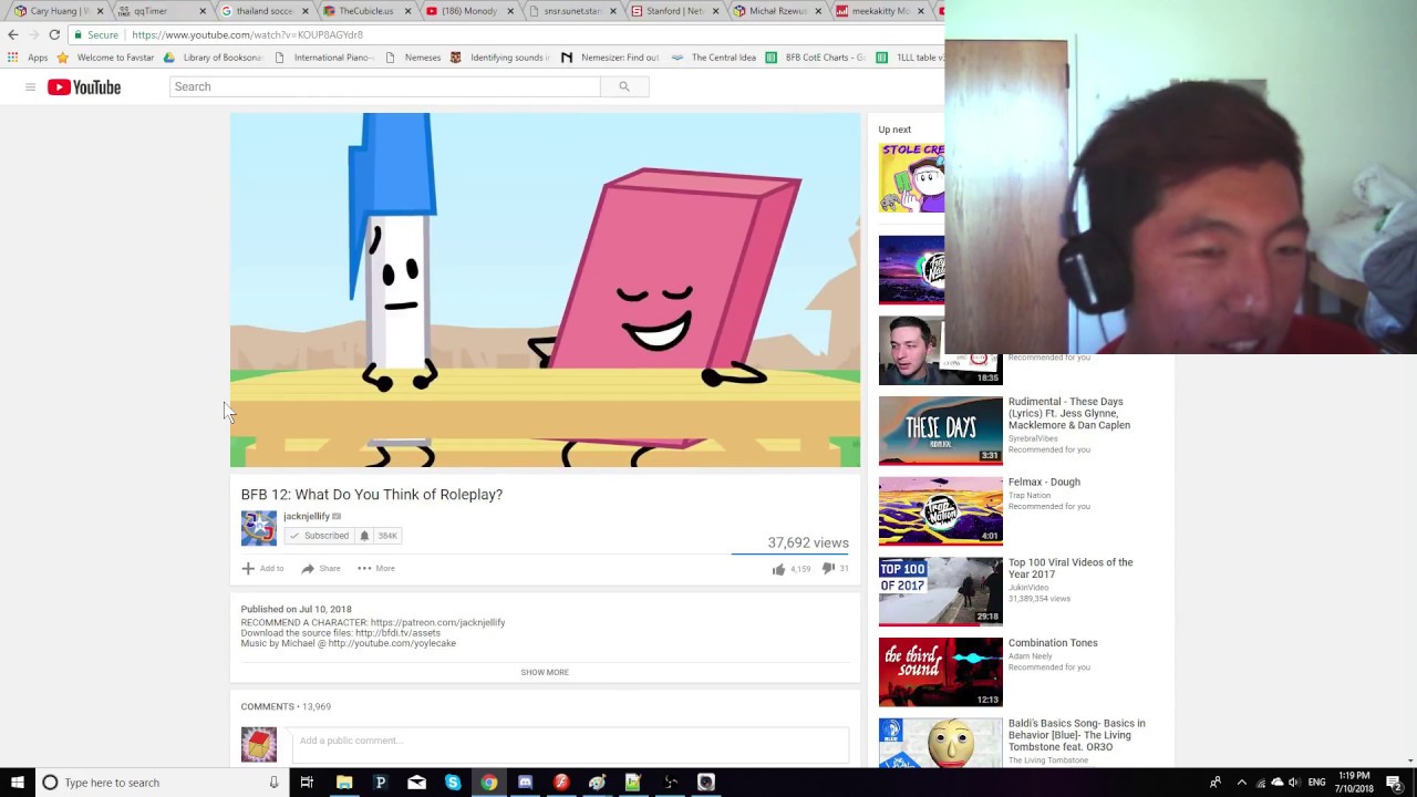 CARY REACTS TO BFB EPISODE 12