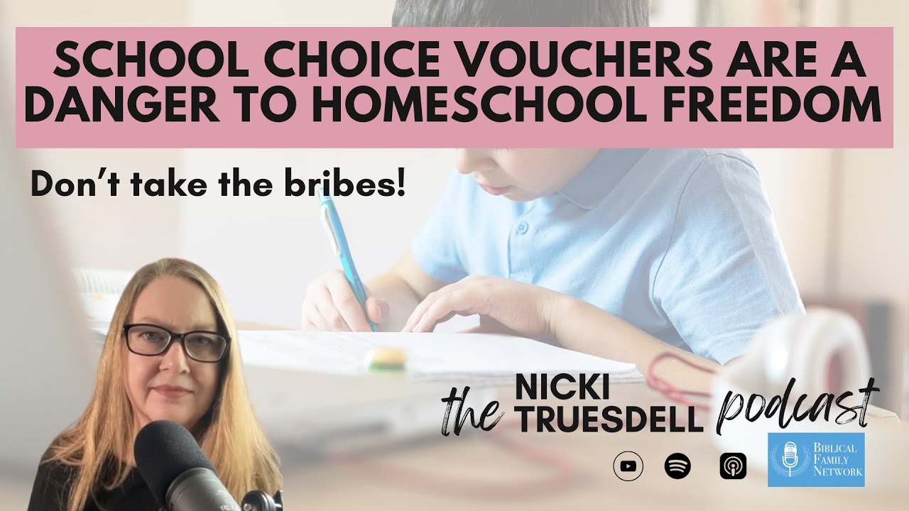 Vouchers are a danger to homeschool freedom!