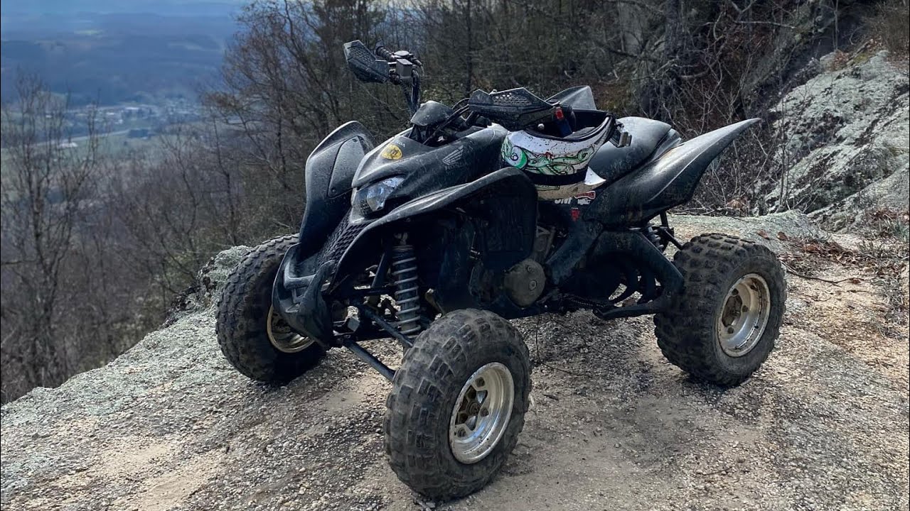 TRX700XX Climbs Stone Mountain to the White Rocks 🏔️ #hondapowersports 