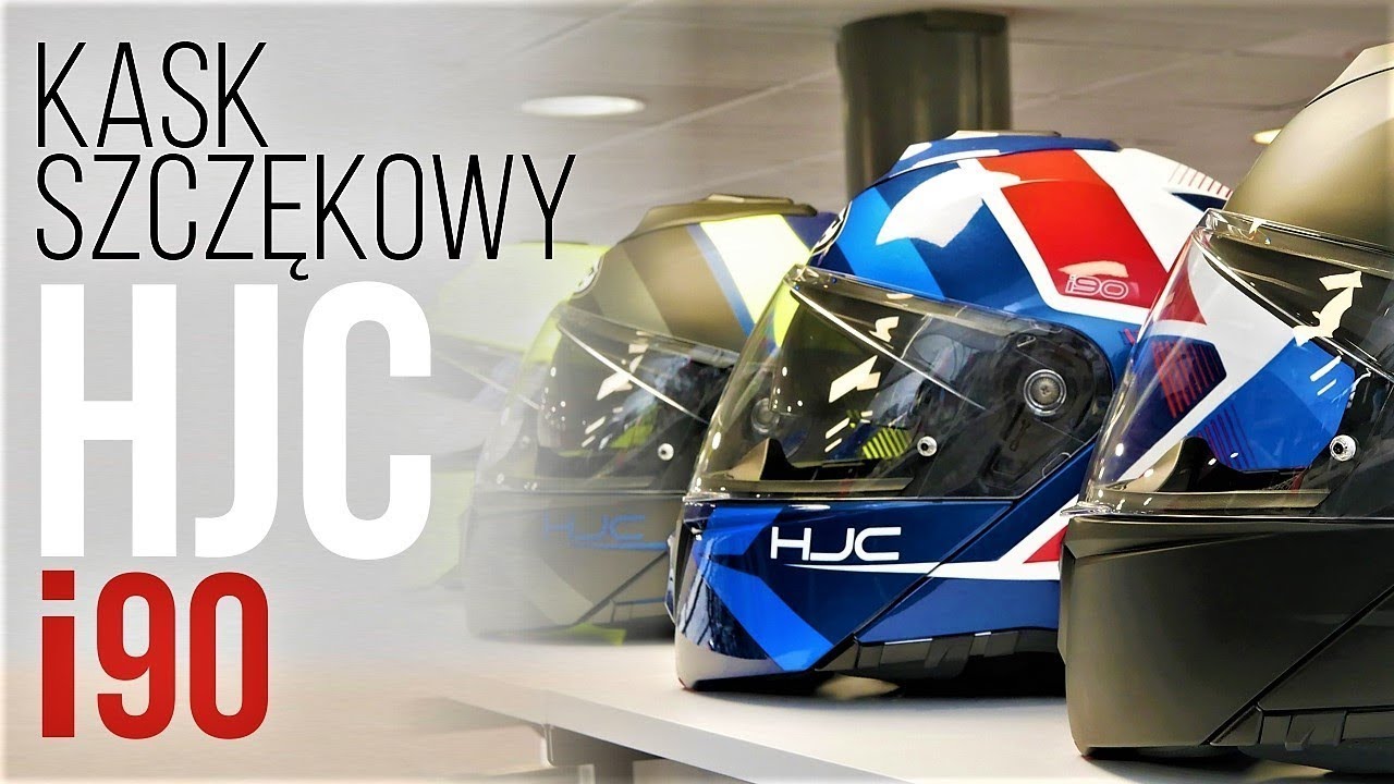 HJC i90 #kask dla okularnika. Wszystko mający szczękowiec za 1033 zł - brać, nie wydziwiać, jeździć!