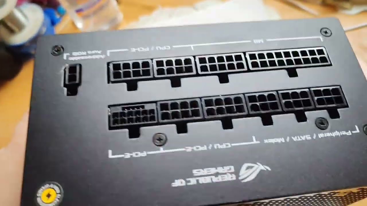 ROG STRIX-1000G AURA GAMING . Ремонт N2