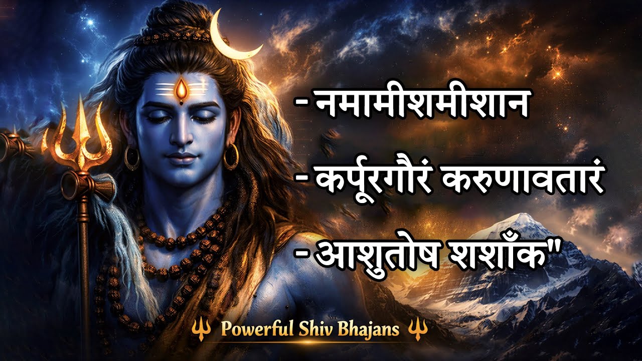 नमामीशमीशान | Namami Shamishan | Karpur Gauram | Ashutosh Shashank Shekhar | Shivratri Bhajan