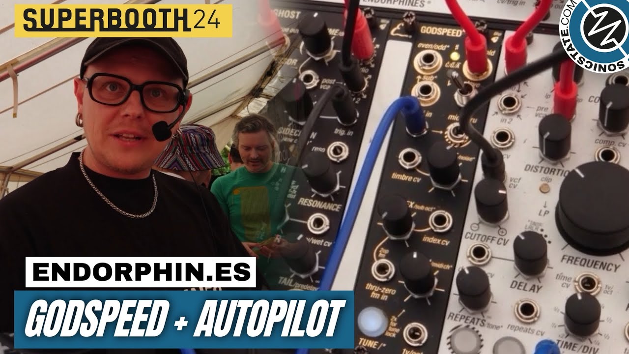 SUPERBOOTH 2024: Endorphin.es - Godspeed - Autopilot Modules