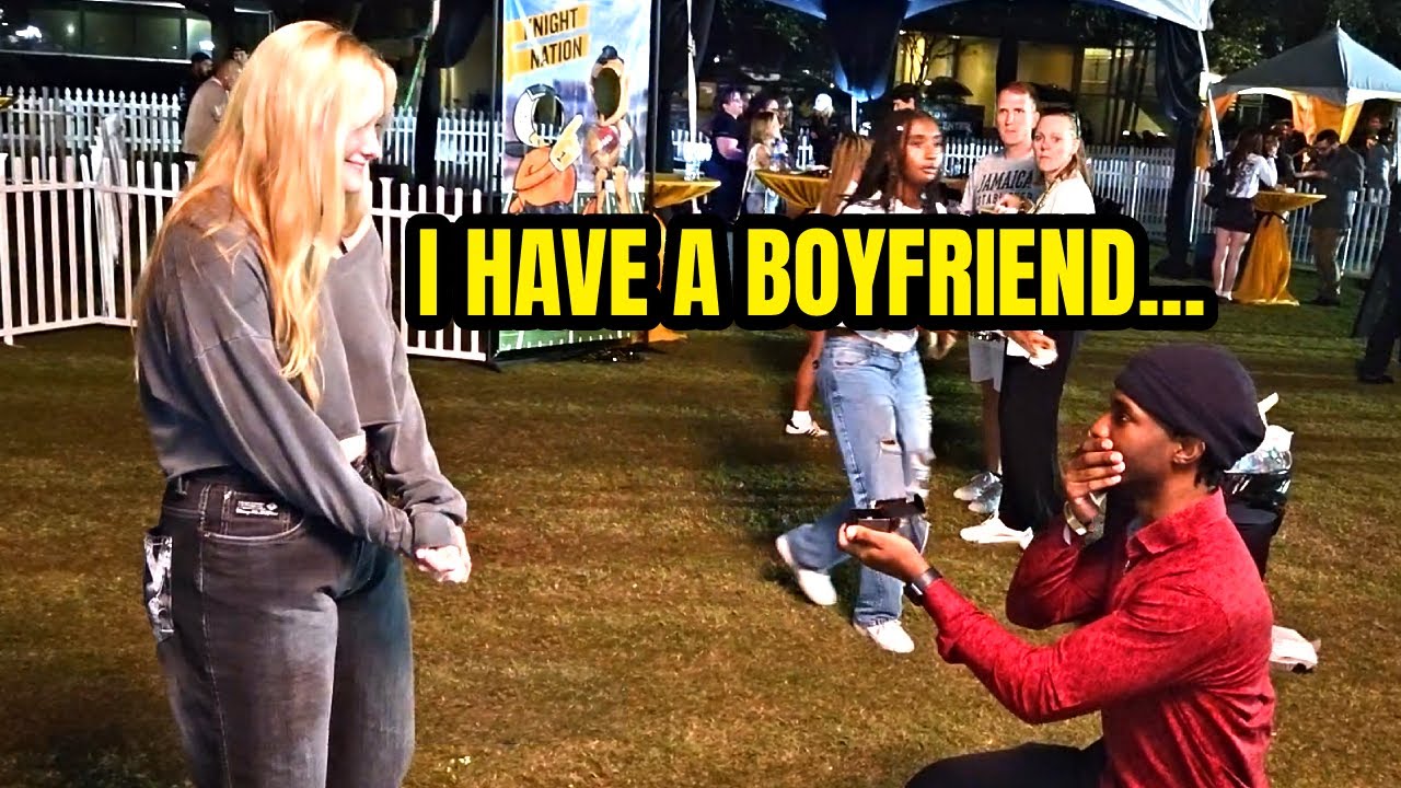 PROPOSING TO GIRLS UNTIL ONE SAYS YES!