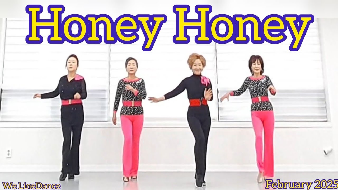Honey Honey linedance - beginner level  - Lita Arnanda - February 2025