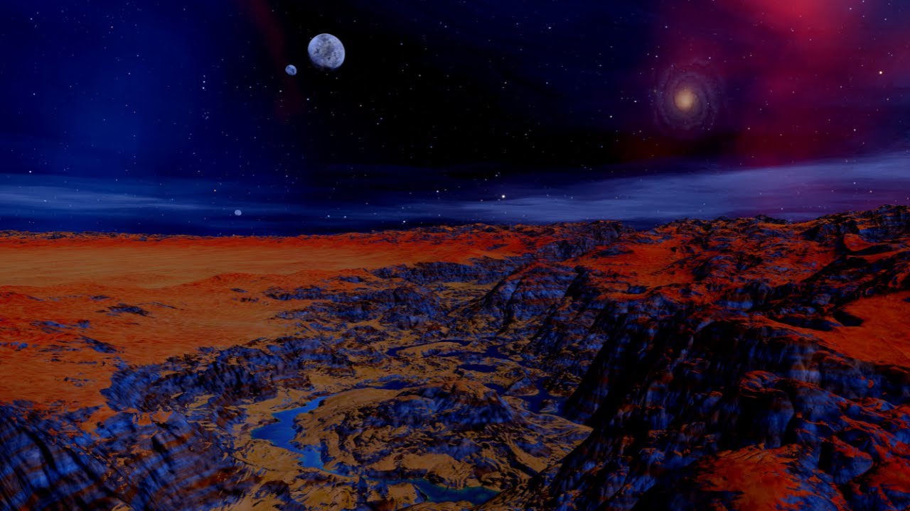 No HUD.  No Limits.  From Galaxies to Canyon Flight Simulation | Space Engine | 4K