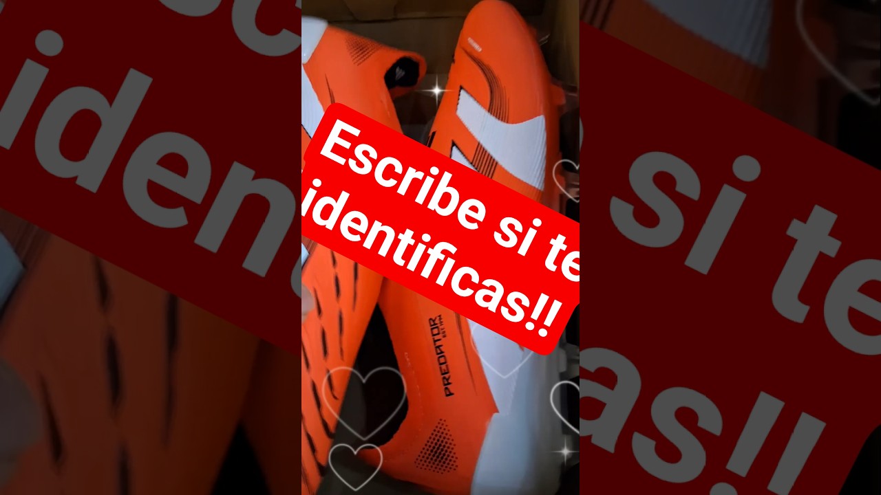 Zapatillas de F&uacute;tbol Predator #adidas #chimpunes #futbol #consejos #sneakers #emprendimiento #moda