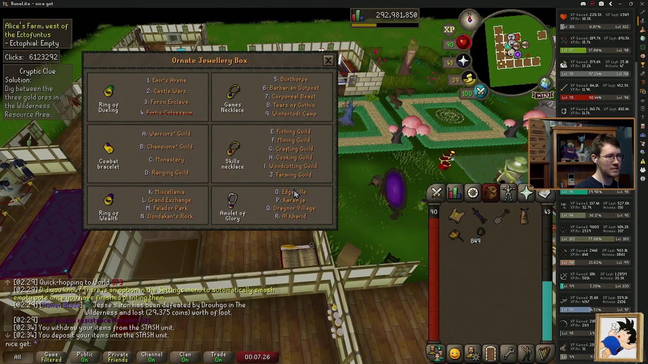 game time :) OSRS 779 collection logs / nice_get Live Stream