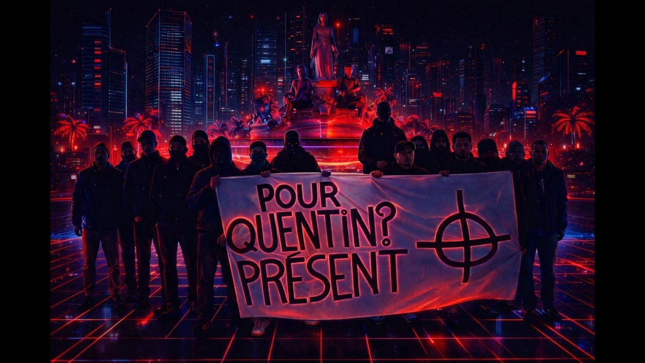 QUENTIN ! PRÉSENT ! Hommage des nationalistes du Var