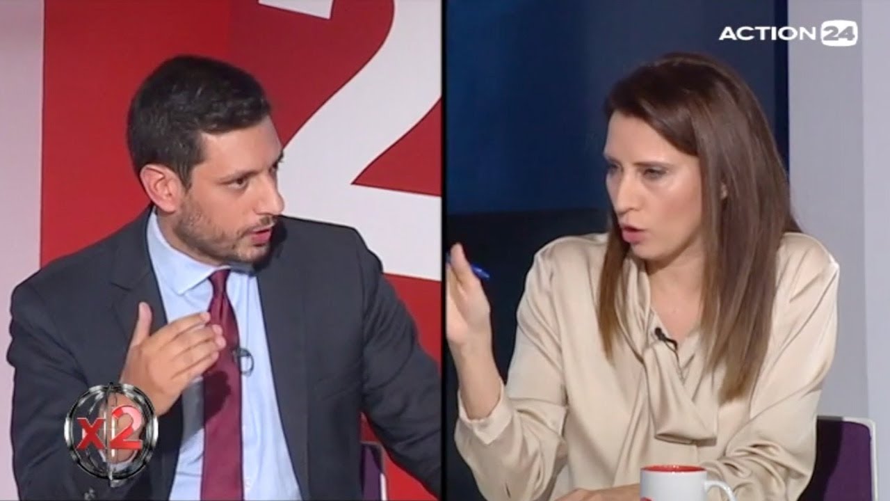 Κόντρα Κυρανάκη - Κασιμάτη στο Action24