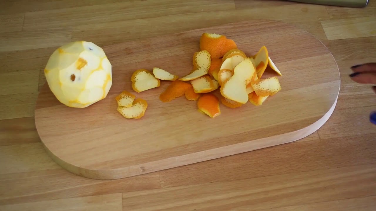 ¿Cómo hacer Polvo de Cáscara de Naranja?