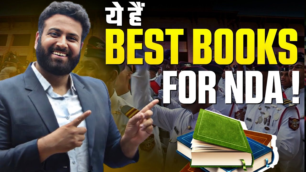 Best Books For NDA 1 2024 Written Exam😱 NDA Books Must Before Any Other Books- Learn With Sumit