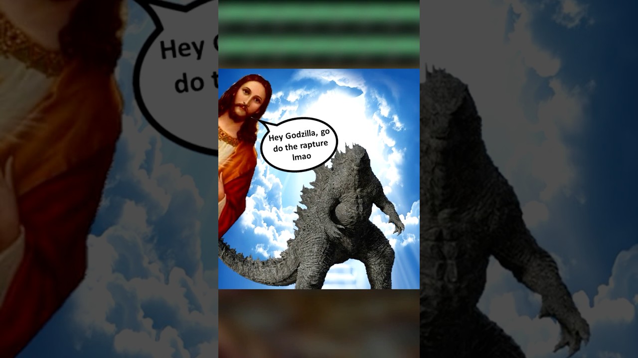 The Cancelled Jesus and Godzilla Film #godzilla #kaiju