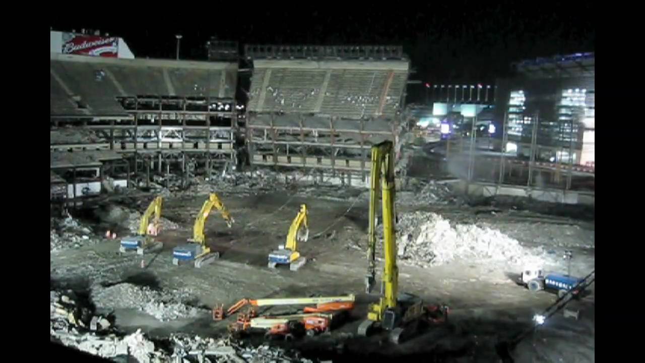 Gramercy Group Drops Giants Stadium Upper Deck in End Zone