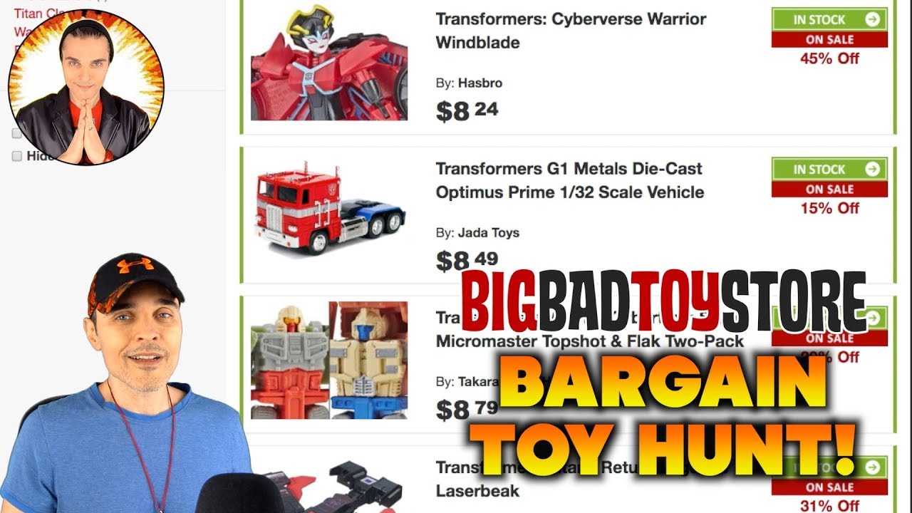 Bargain Toy Hunt at BigBadToyStore!