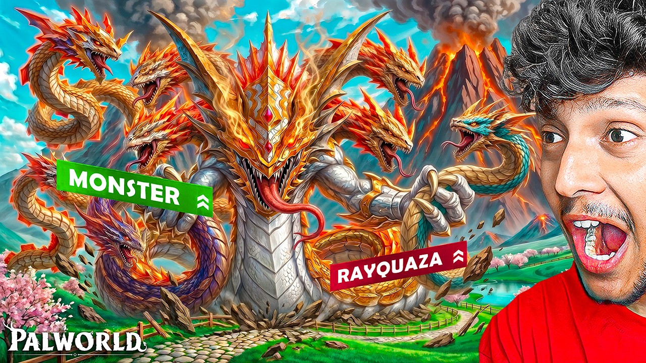 100x ULTIMATE GOLDEN REQUAZA ARMY IS HERE! 😱(999+ LVL)  PALWORLD