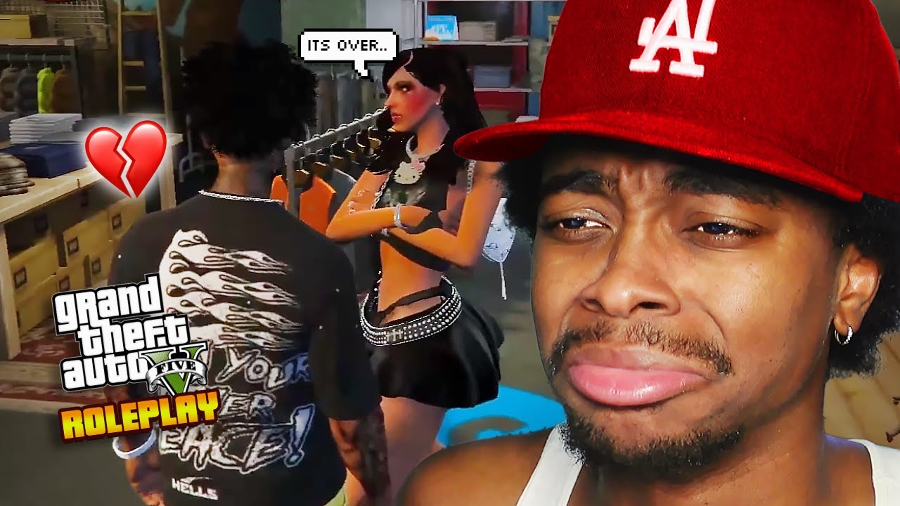 SEMAJ BREAKS UP WITH DION IN TRAPLANTA RP (GTA 5 RP)