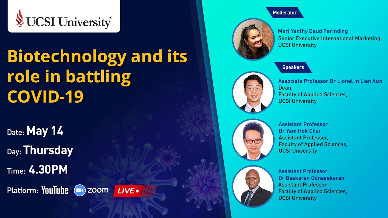 Live Forum: Biotechnology and its role in battling COVID-19