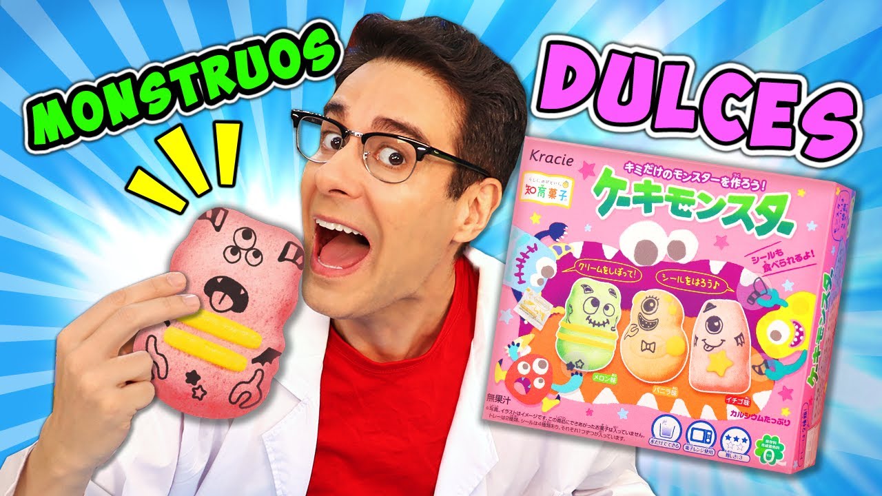 Hago DULCES de MONSTRUOS DIVERTIDOS Miniatura Japoneses | El Gallinero de Mike