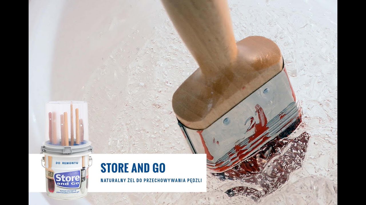 Żel do przechowywania pędzli Store&Go - Instrukcja użytkowania
