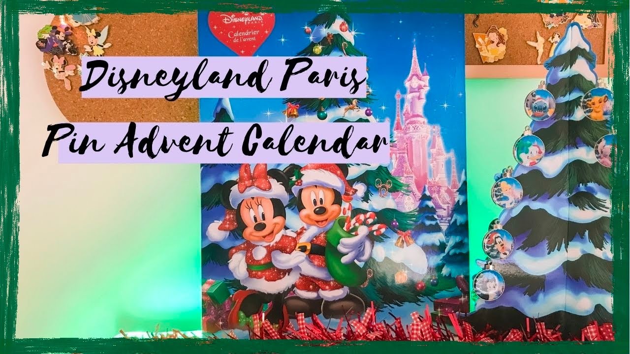 A Look Inside the Disneyland Paris Pin Advent Calendar