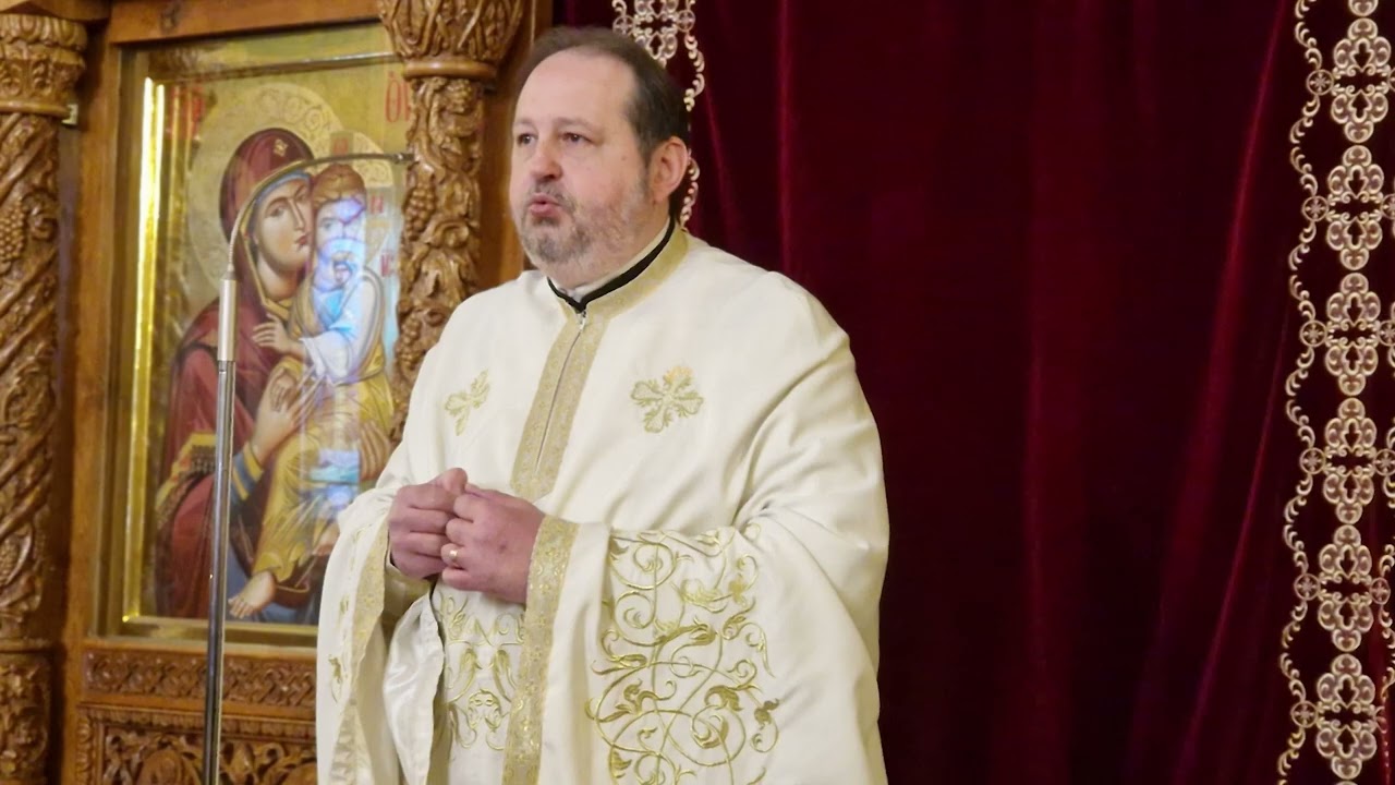 Duminica Izgonirii lui Adam din Rai - predica Pr. Adrian Chiriță (22.02.2024)