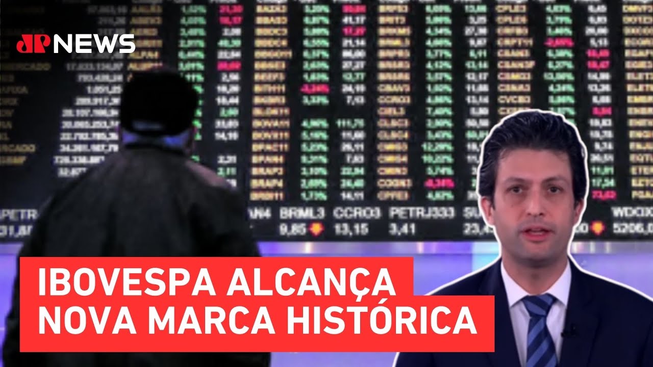 Bolsa brasileira bate novo recorde e mira 186 mil pontos; Alan Ghani analisa