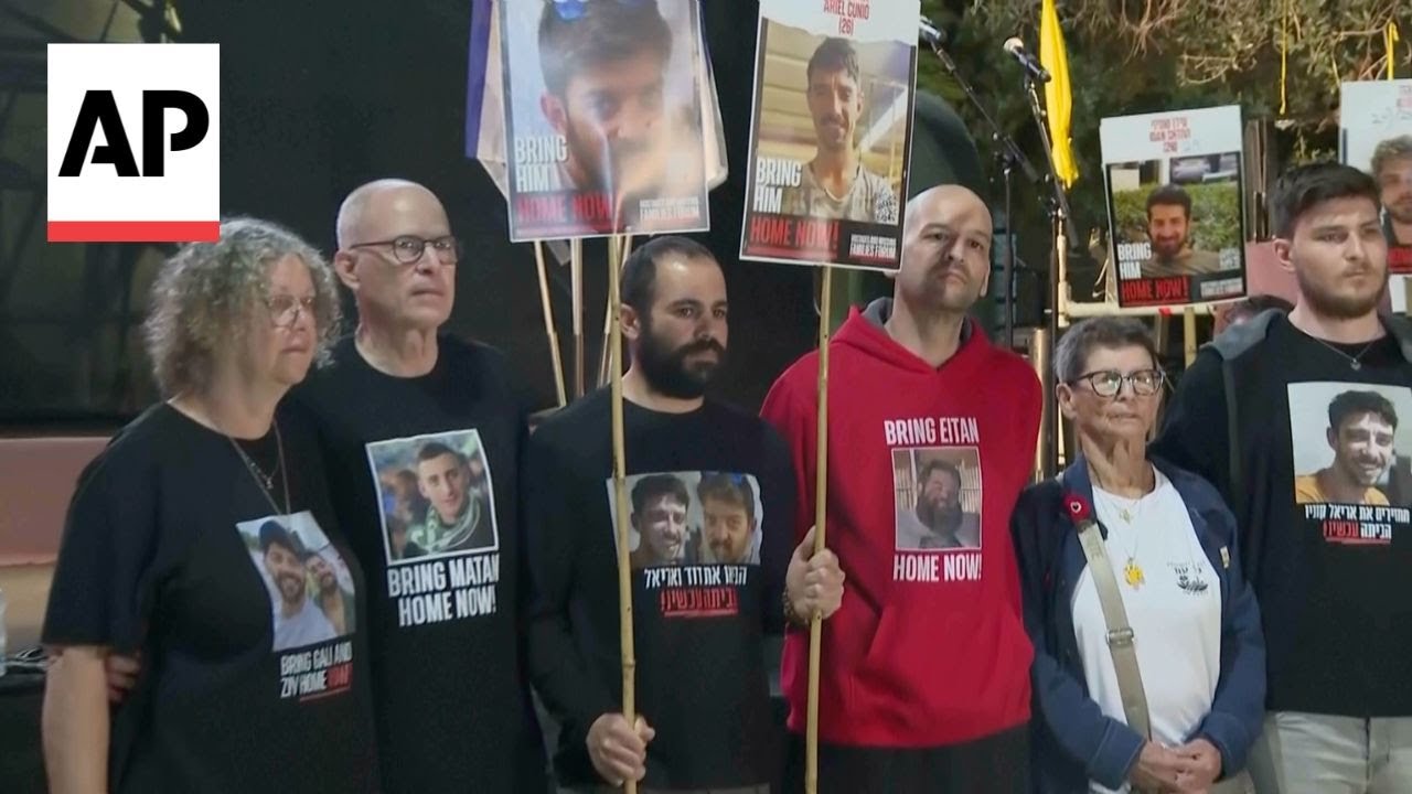 Freed Israeli hostages call for an immediate return to negotiations