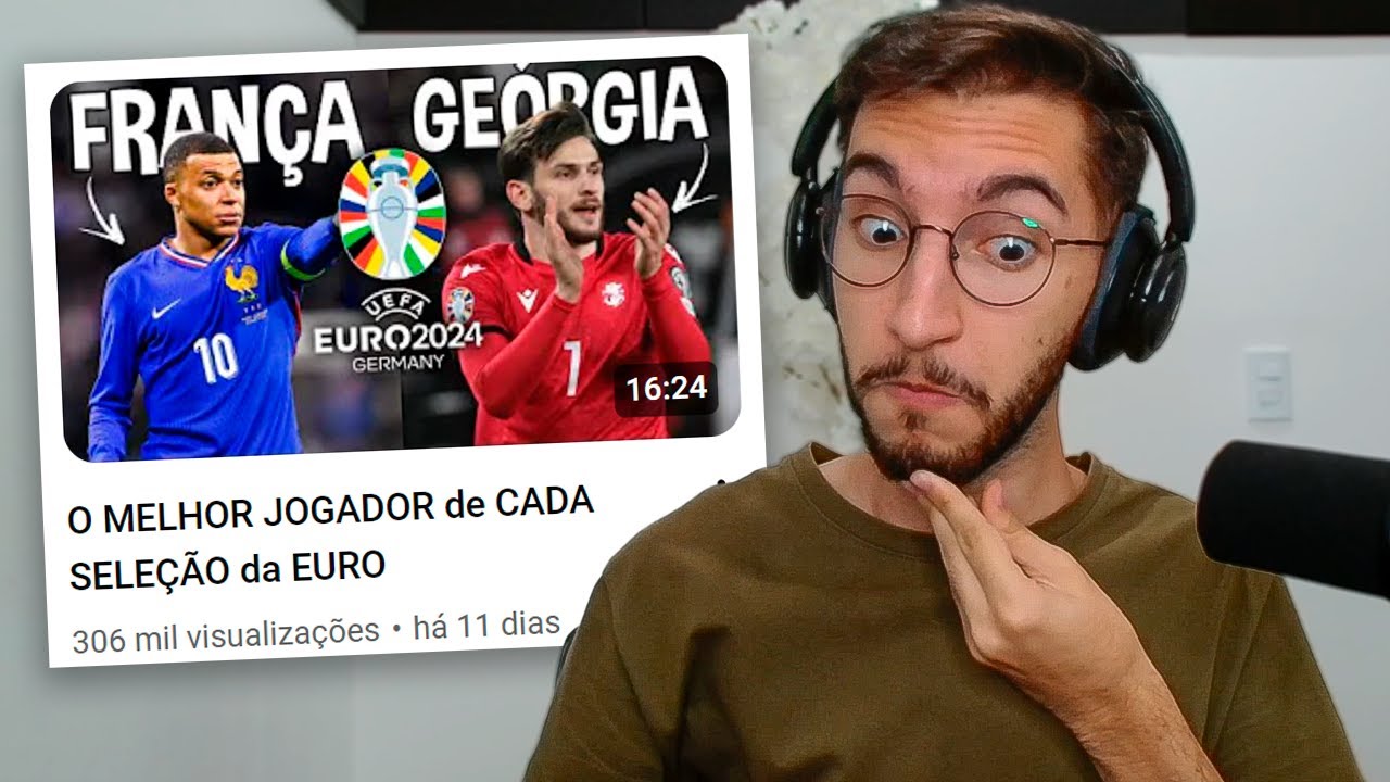 O MELHOR JOGADOR de CADA SELEÇÃO da EURO