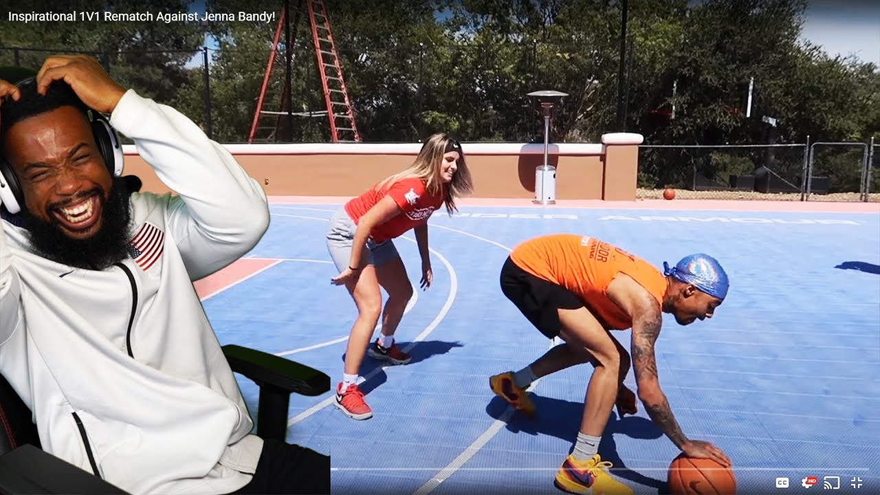 I'M CRYING LAUGHING FLIGHT!! Inspirational 1v1 Rematch Against Jenna Bandy!