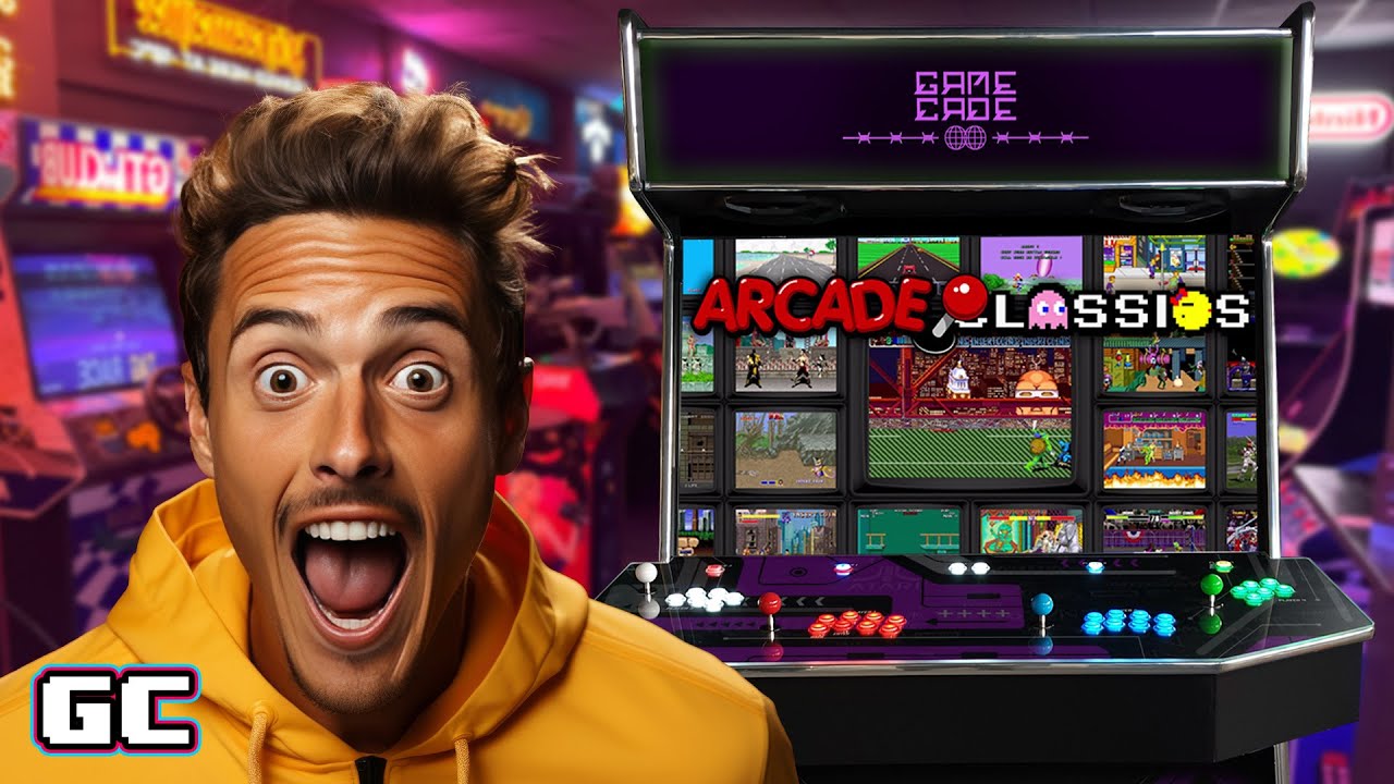 ЛУЧШИЙ 50-ДЮЙМОВЫЙ АРКАДНЫЙ АВТОМАТ ✅ &mdash; GAMECADE &mdash; ЛУЧШАЯ ДОМАШНЯЯ АРКАДА! &mdash; ОГРОМНЫЙ ИГРОВОЙ ШКАФ &mdash; ВЕЛИКОЛЕПНЫЕ ХАРАКТЕРИСТИКИ